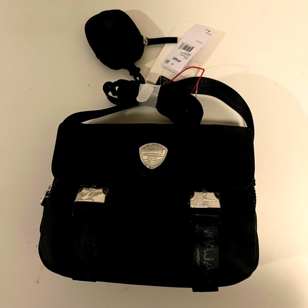 Pajar crossbody bag with detachable coin purse